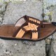 Ruis : sandale en cuir faite à la main