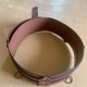 Double ceinture en cuir de taureau, fabriquée à la main