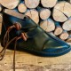 Shovel: chaussure viking en cuir et artisanale